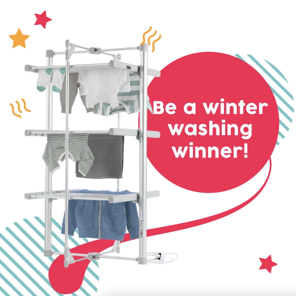 WIN a Heated Laundry Airer Surcare